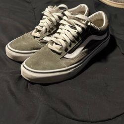 Green Vans Literally Brand New
