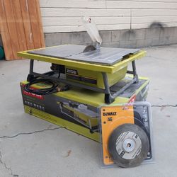 Ryobi Tile Saw 7 Inch Blade