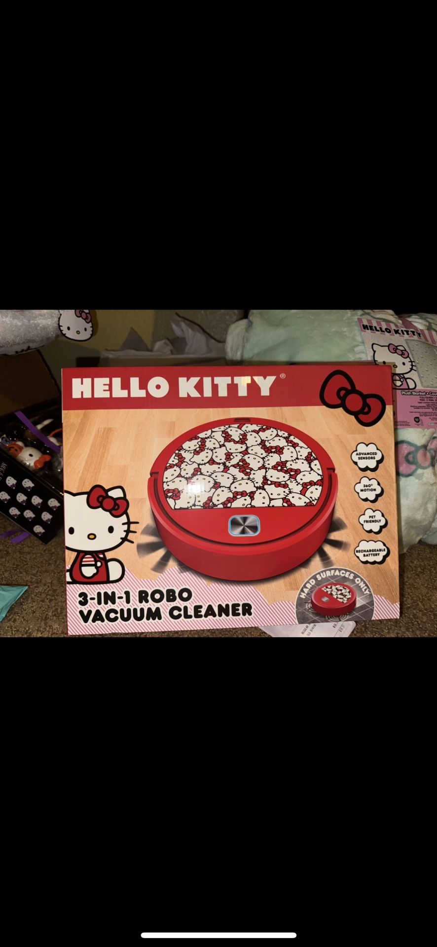 Hello Kitty 3 In 1 Robo Vacuum Cleaner