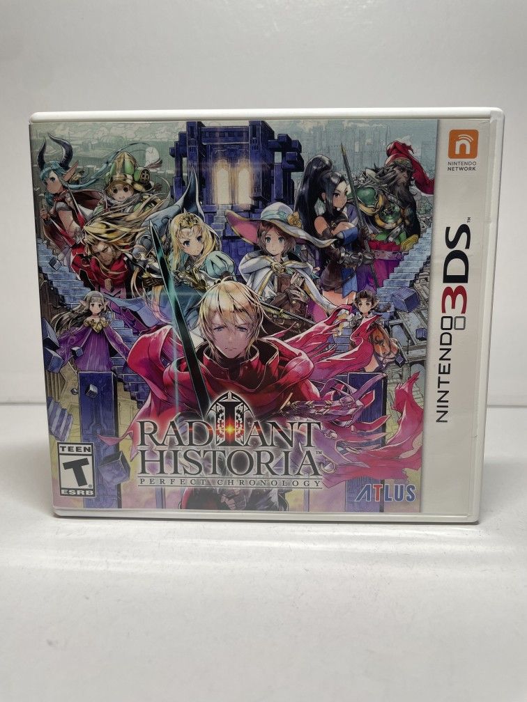 Radiant Historia: Perfect Chronology Launch Edition (Nintendo 3DS, 2018) Complet