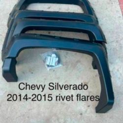 Chevy Silverado 2014-2018 Fender Flares 
