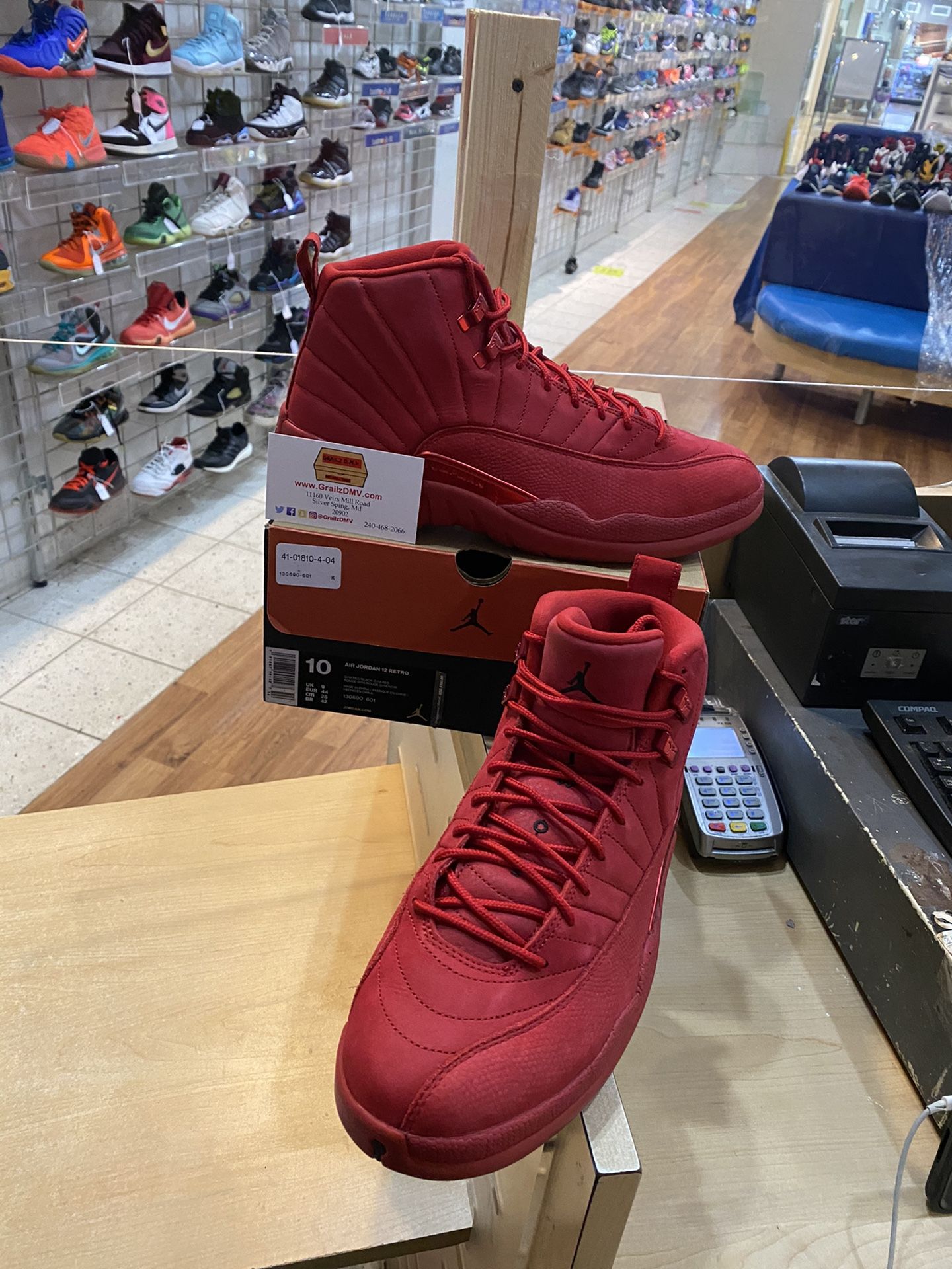 Air Jordan 12 Gym Red 2018 Size 10