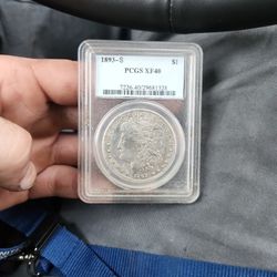 1893-s Morgan Silver Dollar 