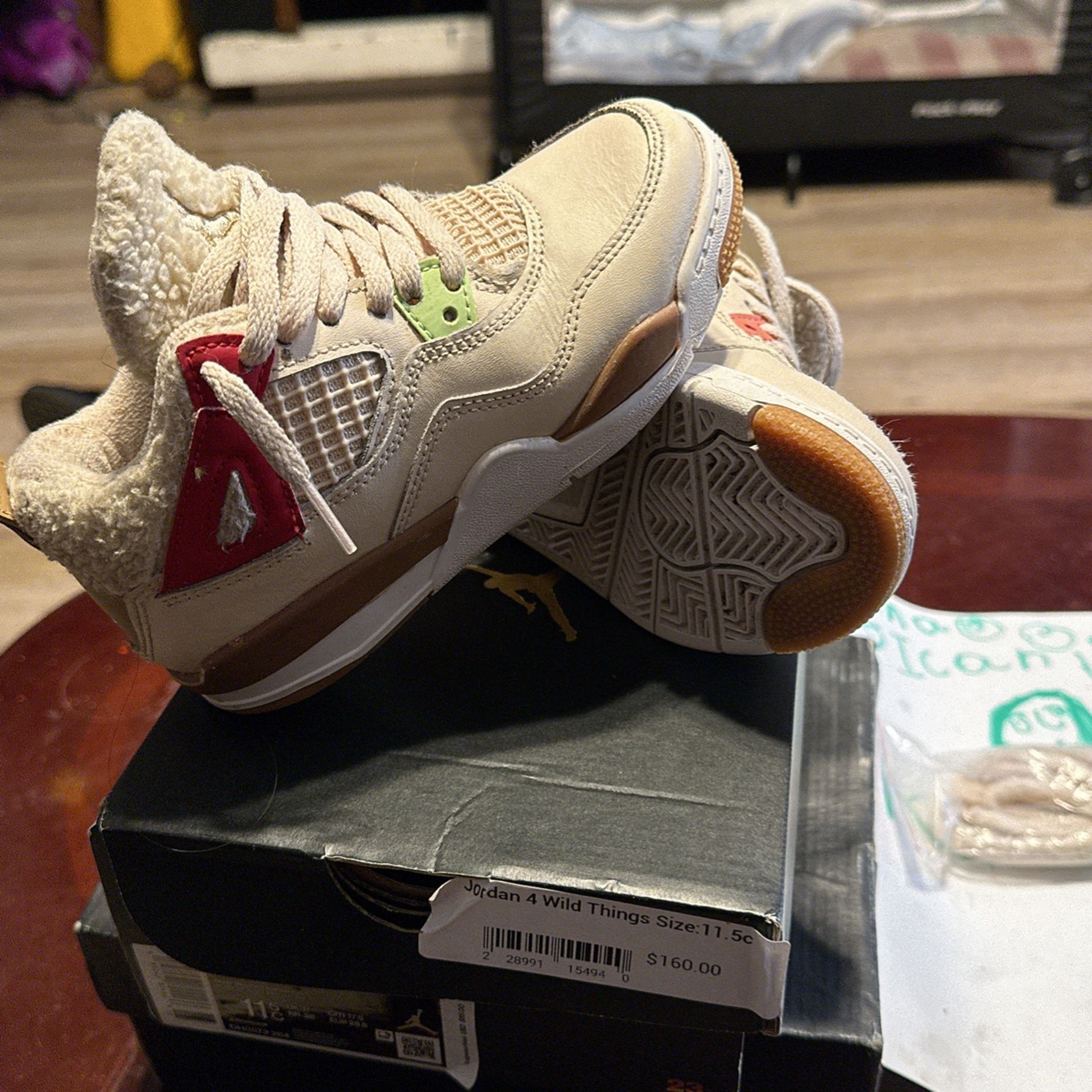 Jordan 4 Wild Things 11.5c