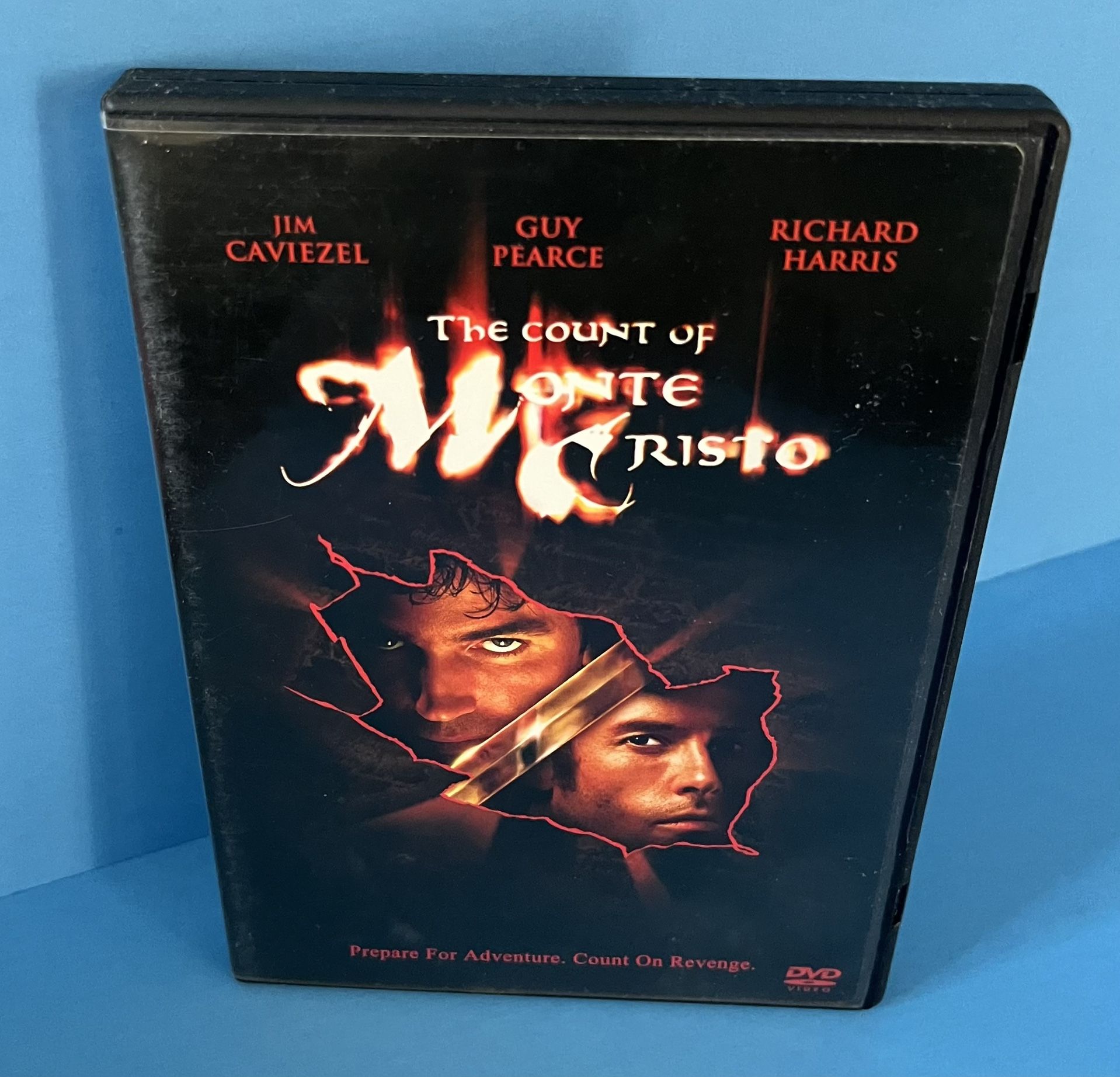 The Count of Monte Cristo (2002) DVD | Jim Caviezel, Guy Pearce