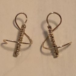 14k Spirals Earrings 