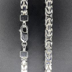 Silver Byzantine Chain