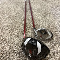 Taylormade R9 Supertri Driver And 3wood Set