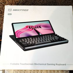 Keyboard with Touchscreen Monitor Foldable & SSD Slot - Brand New Unused 