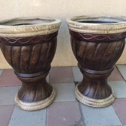 New Flower Pots Made Out Of Clay Beautiful Yard Decoration 