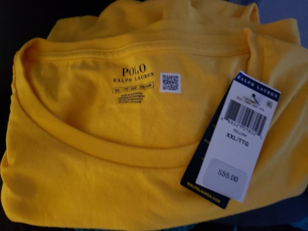 2X RALPH LAUREN MENS TSHIRT