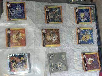 27 Pokémon Cards/stickers/holo