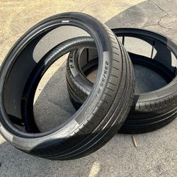 (2) TWO TIRE Pirelli Summer Sport Model 3 Warp Performance tire 235/35R20 65%