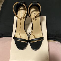 Dress Sandals, Teana, Black, 8.5