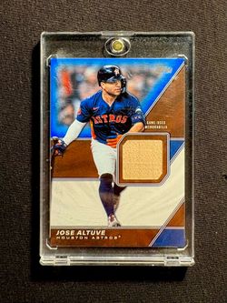 JOSE ALTUVE 2026 Topps Blue Major League Material Relic /150