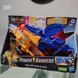 Power Rangers Dino Fury Gold Fury Blade Blaster