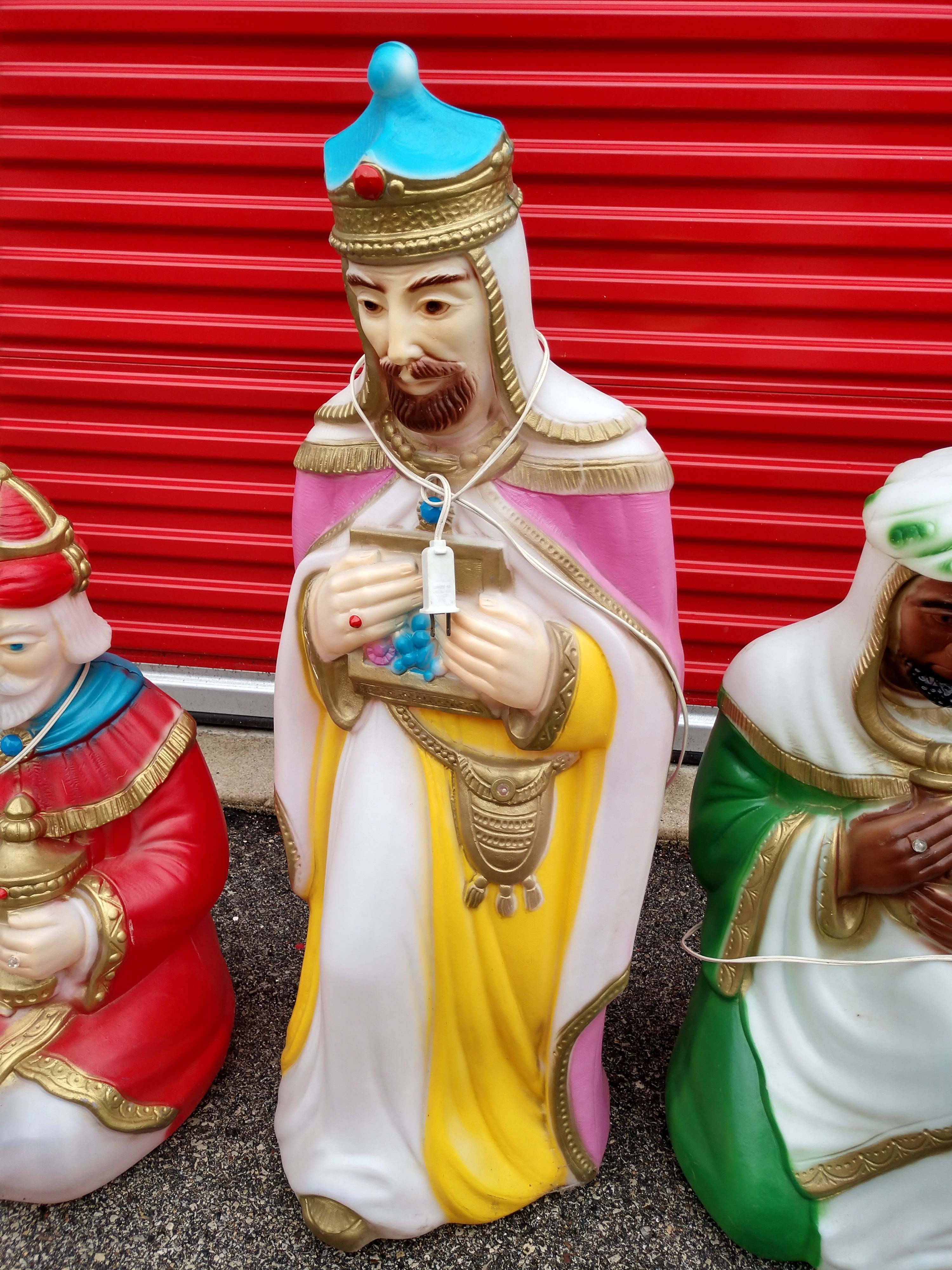 Empire 3 Wise Men Christmas Blow Molds Nativity for Sale in Des Plaines