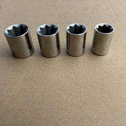 Craftsman 1/2” Drive, Eight Point Socket Set