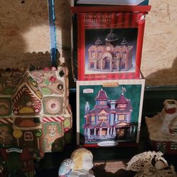 Fire Sale Christmas Villages And Collecitbles Galore All Must Go Come Sunday Open House