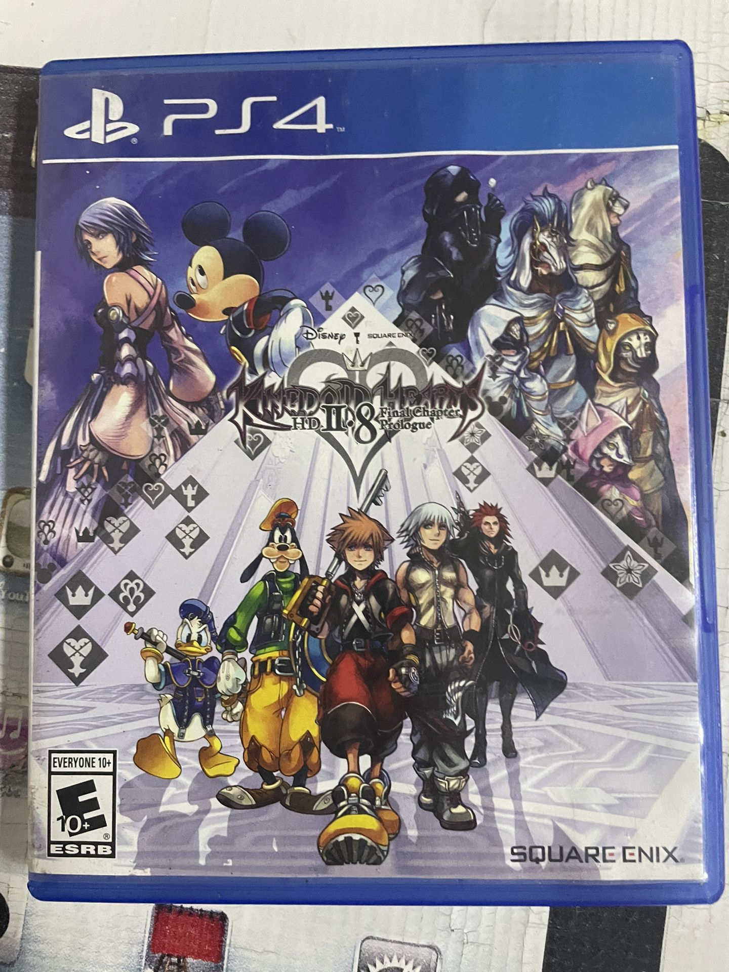 Kingdom Hearts HD 2.8 Final Chapter Prologue (PlayStation4 2016) Case&Game Disc 