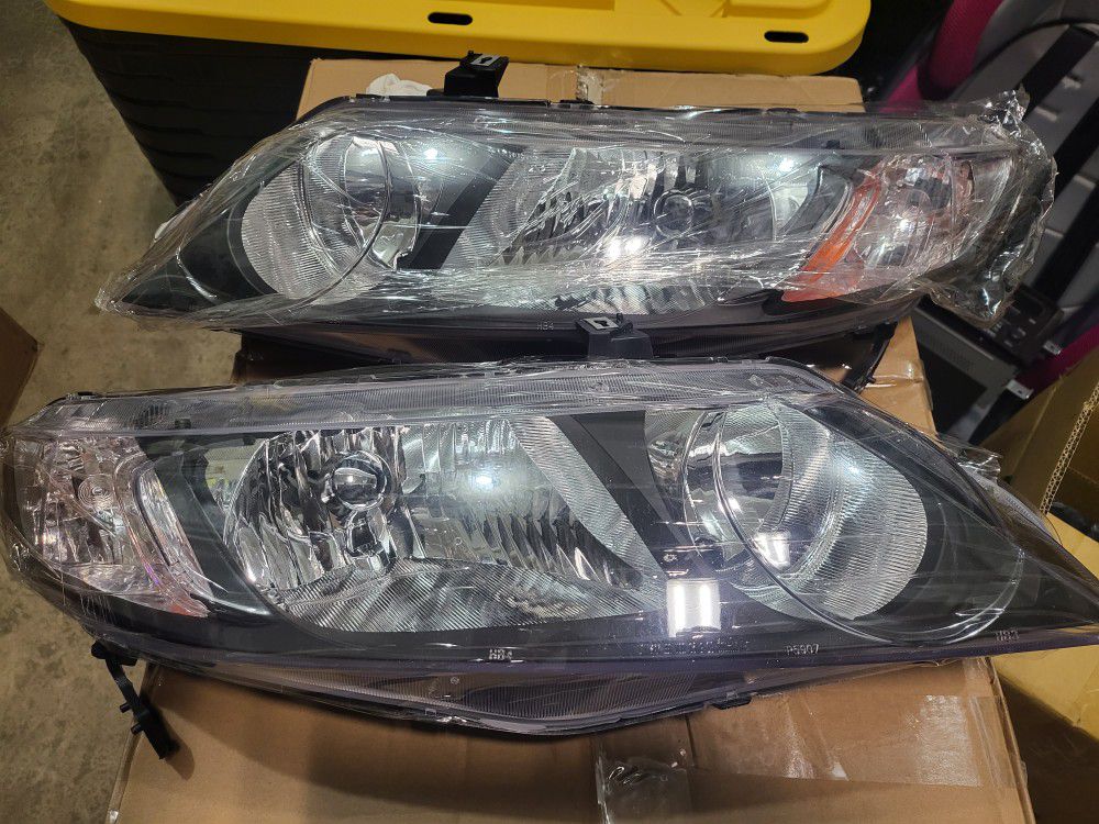 06-11 Civic Coupe Headlights Jdm Type