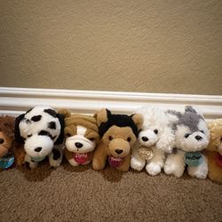 Lot Of 15 Justice Pet Shop Stuffed Animals