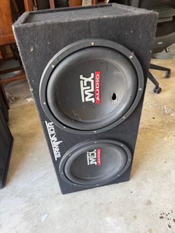 MTX Audio Terminator Dual Subwoofer Box