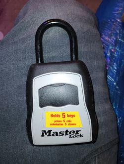 New Master lock 5 🗝️ Holder Combination Lock