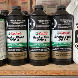 Castrol Dot 4 Synthetic Brake Fluid