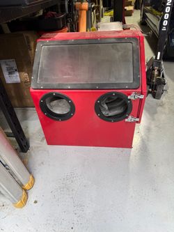Media Blast Cabinet - Sandblast