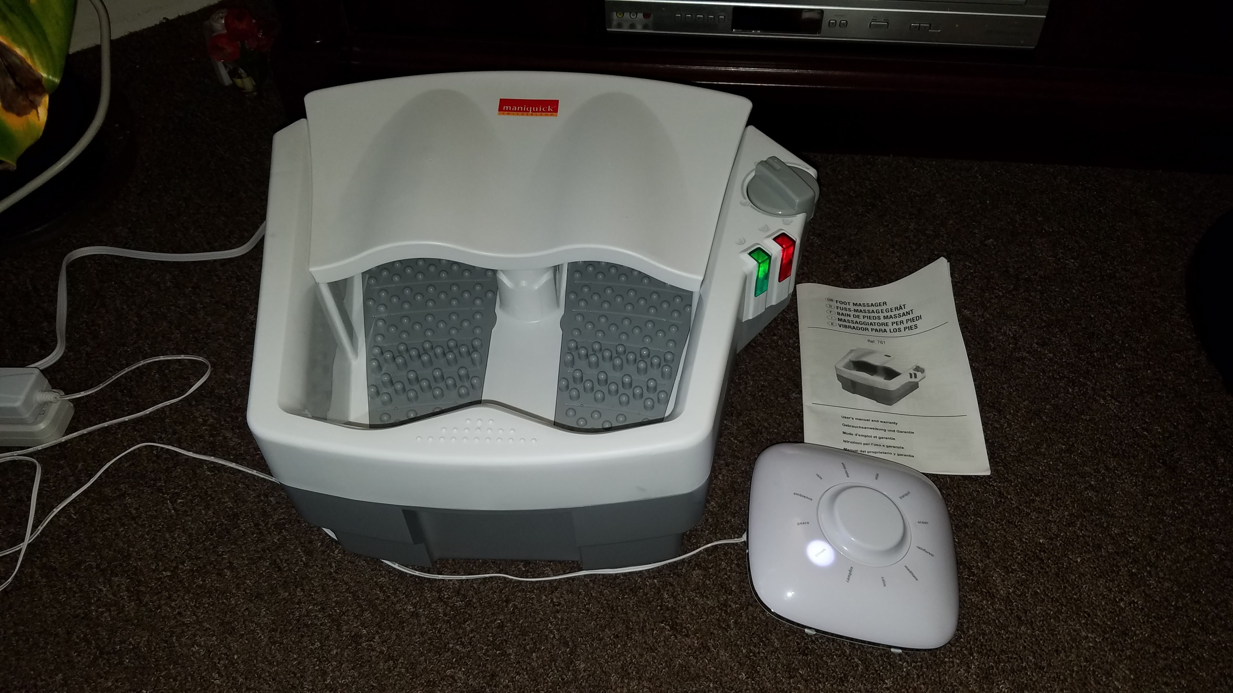 Maniquick switzerland foot soaker massager