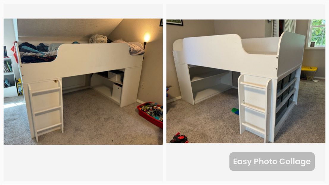 Two Twin Loft beds