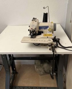 Consew Blind-Stitch Sewing Machine With Table