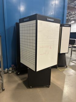 Magnatag Rotocube Rotating Bulletin Tower White Board