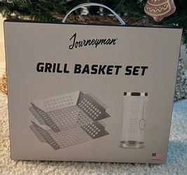 Brand new grill basket set