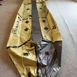 Inflatable Canoe Style Packraft With Tizip 