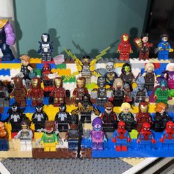 Lego Marvel Mini Figs Bundle Lot