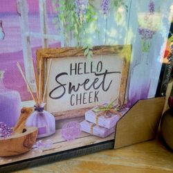 Home Sweet Cheeks Decorative Portrait 