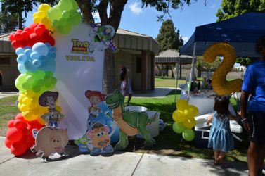 Toy Story character cut outs