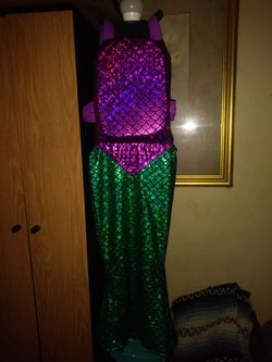 NewLil mermaid swim floaty dress. Size. 4/5