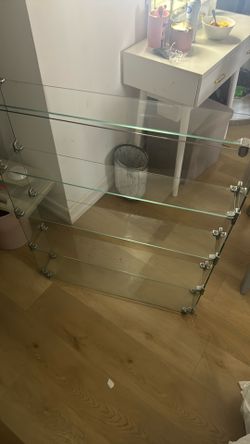 Glass Display Shelf