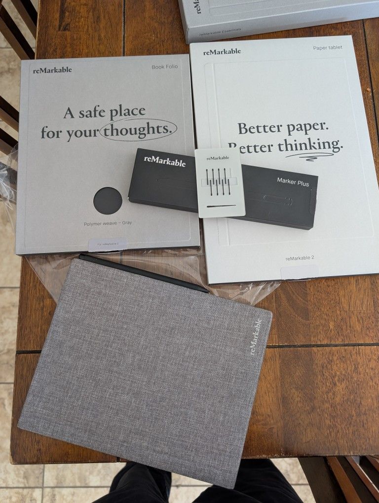 Remarkable 2 With Book Folio