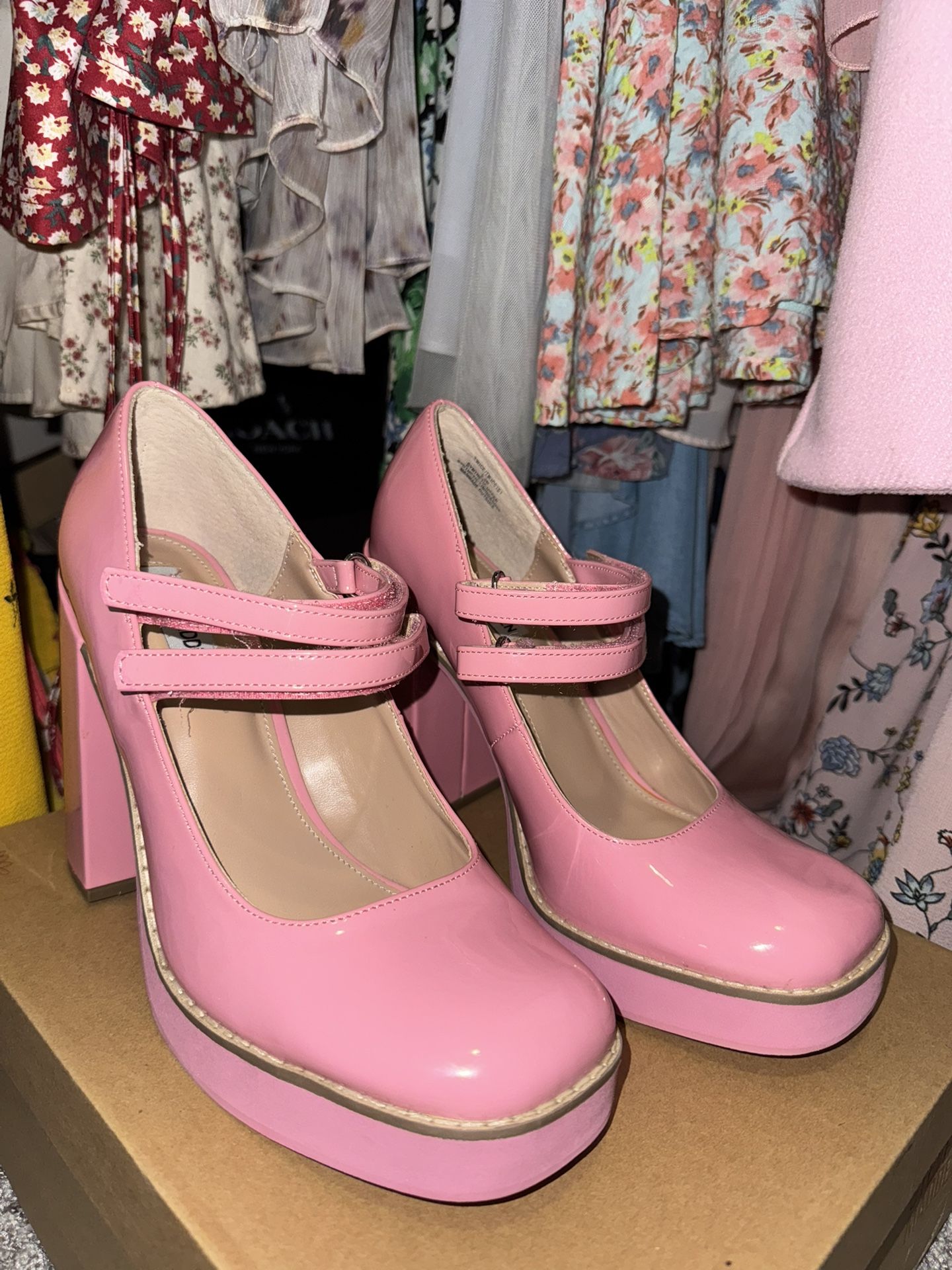 Steve Madden Platform Heels – Pink Size 9.5 