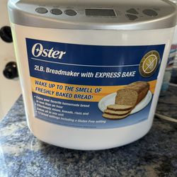 Oster Expressbake Bread Maker with Gluten-Free Setting, 1 -2 Pound, White CKSTBR9050
