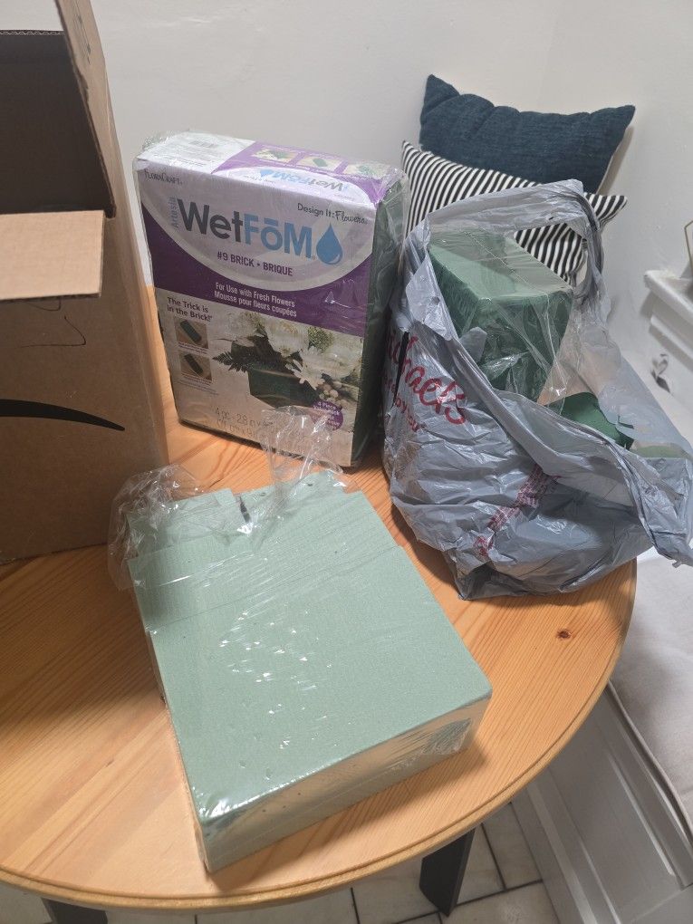 Wet Foam Flowers Plants