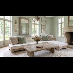 RESTORATION HARDWARE TEEN CALLUM 4 Piece Sectional