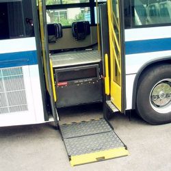Bus Wheel Chair Lift Out Of A 2008 Chevy Cruiser Bus