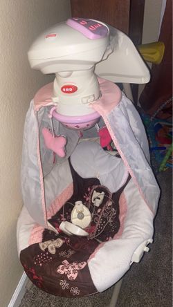 Baby girl swing