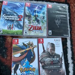 Nintendo  Switch Games 5 Pack