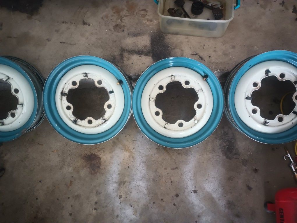 Vw Two Tone Wheels 15 Inch 5 Wide Set